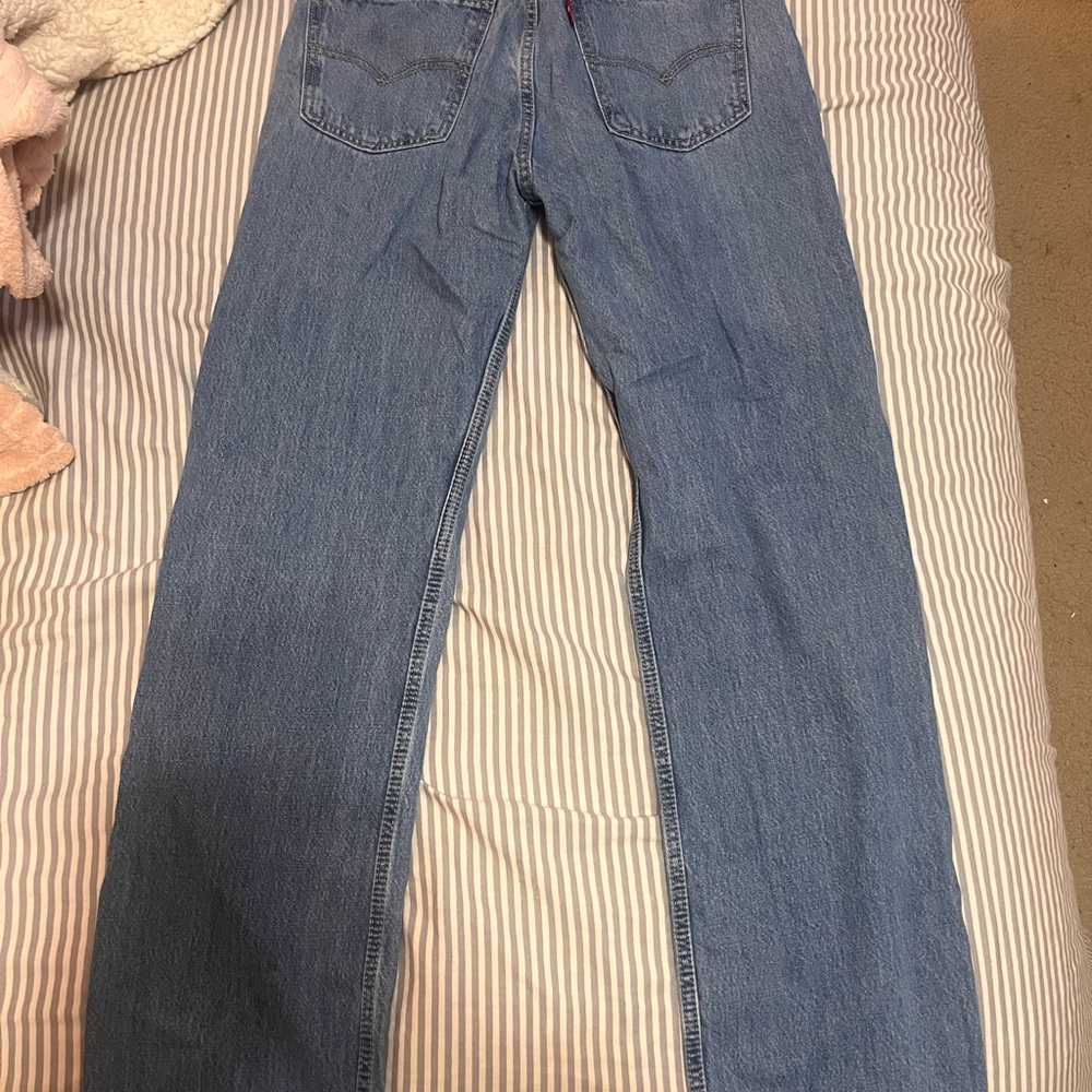 Levi's Low Pro Straight Leg Jeans - Picture 2 of 3